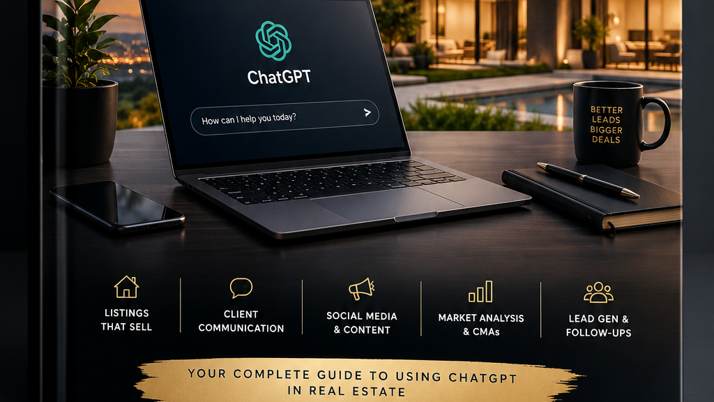 AI Agent for Realtor — Use ChatGPT to Win More Clients, Market Homes Faster & Sa