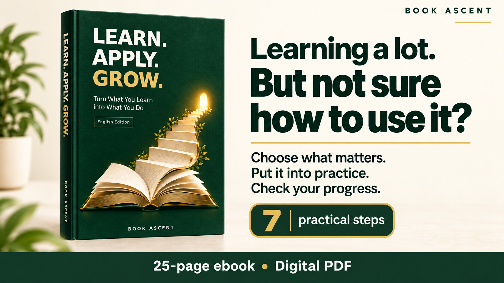 Learn. Apply. Grow. Ebook