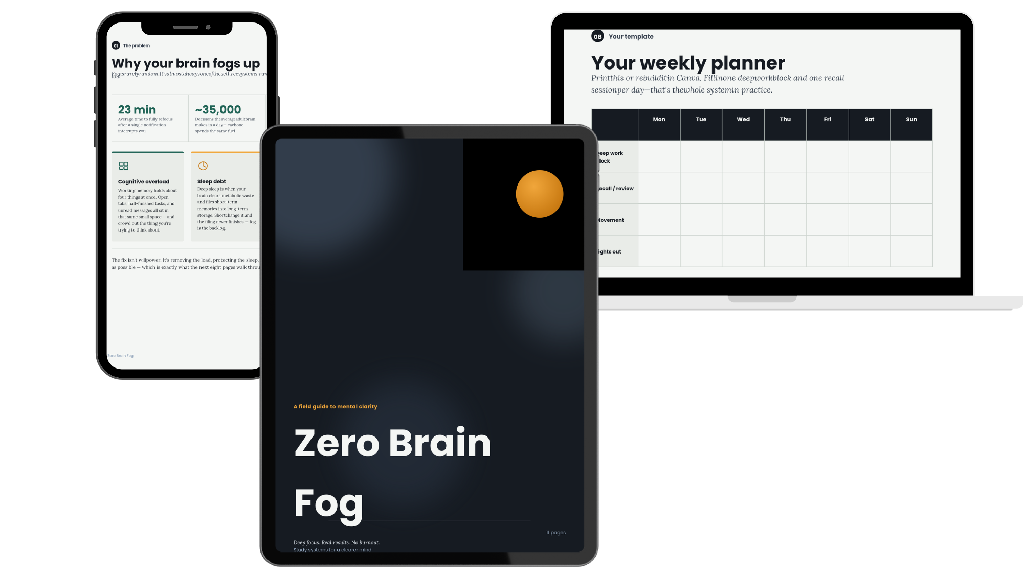 Zero Brain Fog