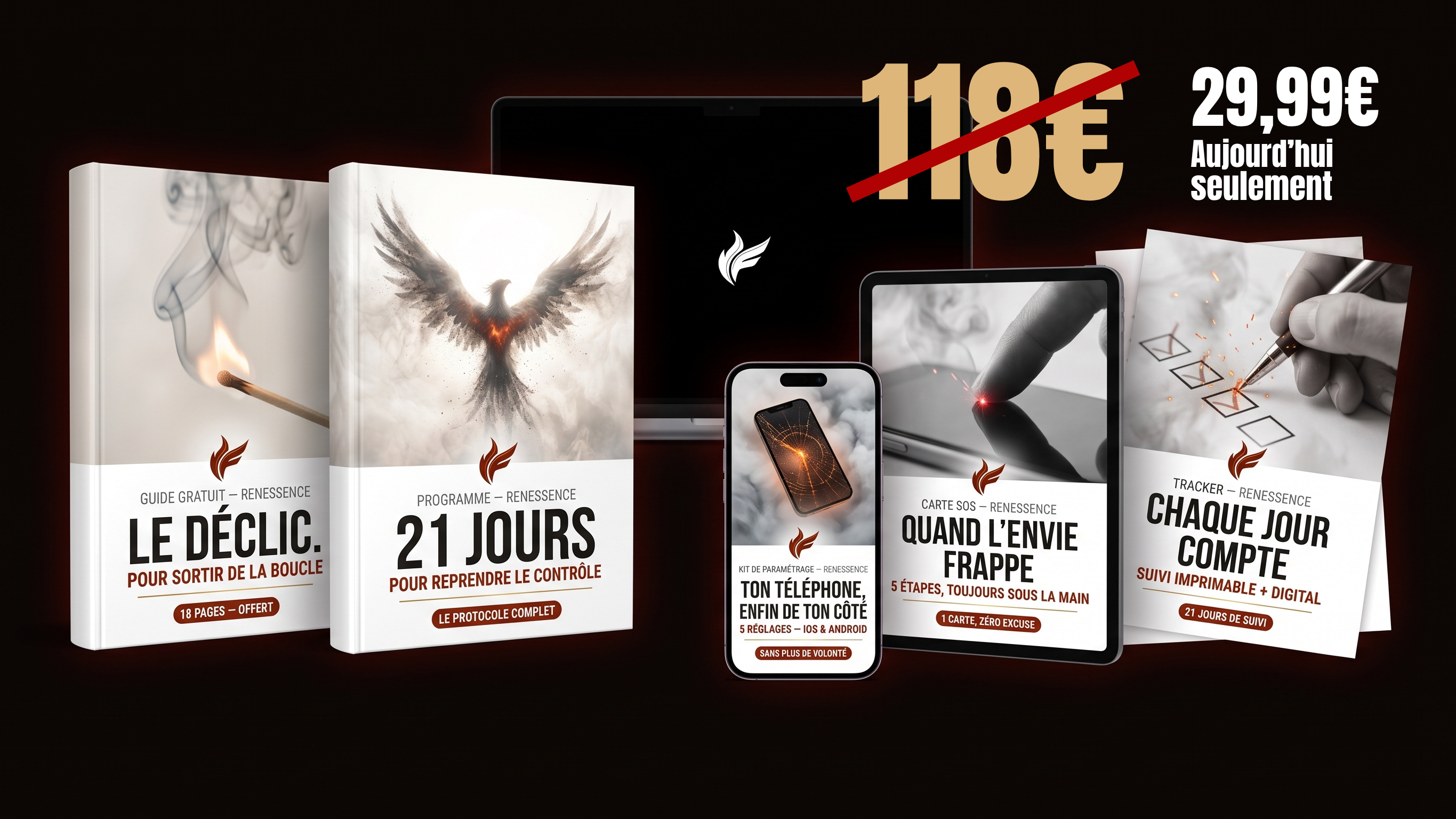 Reprenez le contrôle de votre attention confisquée en 21 jours.