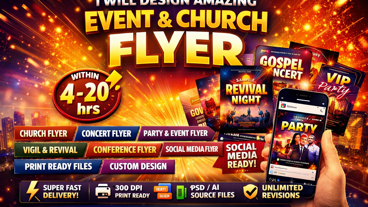 Professional Event Flyer Design