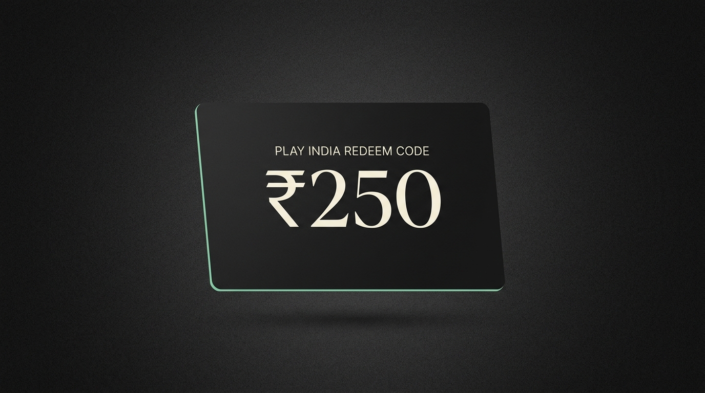 Play India ₹250 Redeem Code