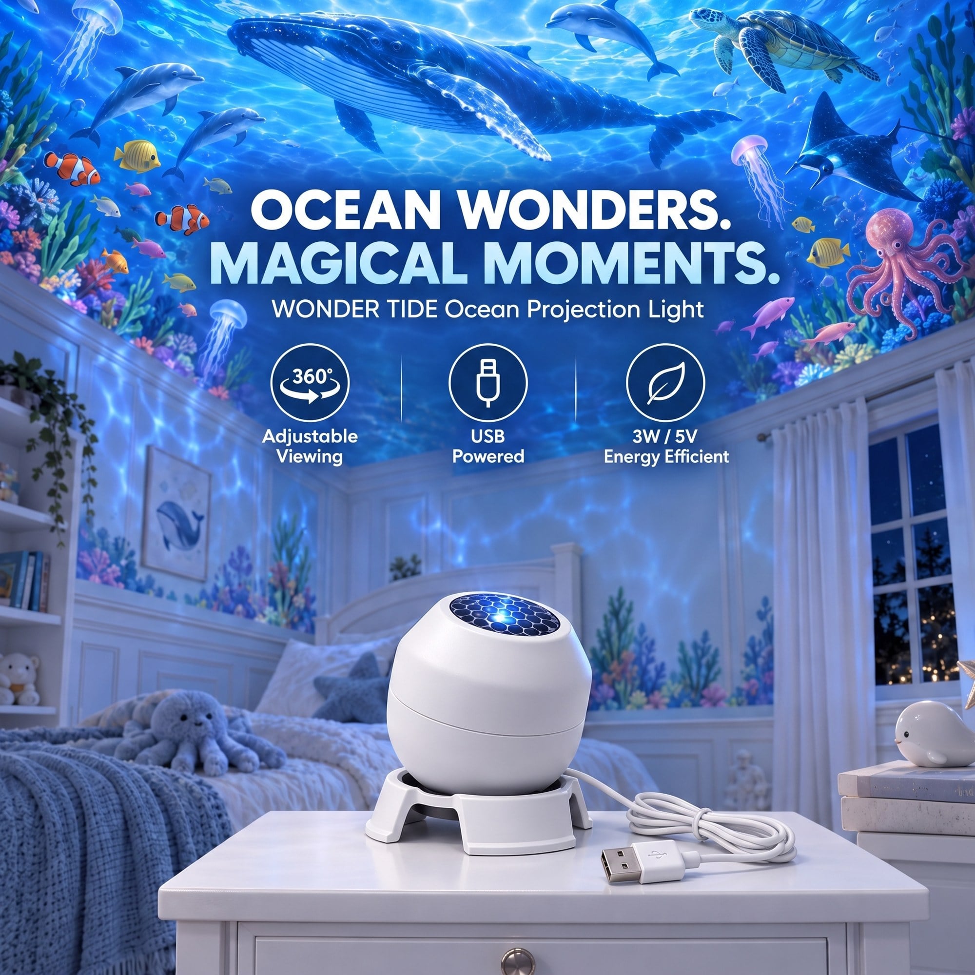 Wonder Tide™ Ocean Light