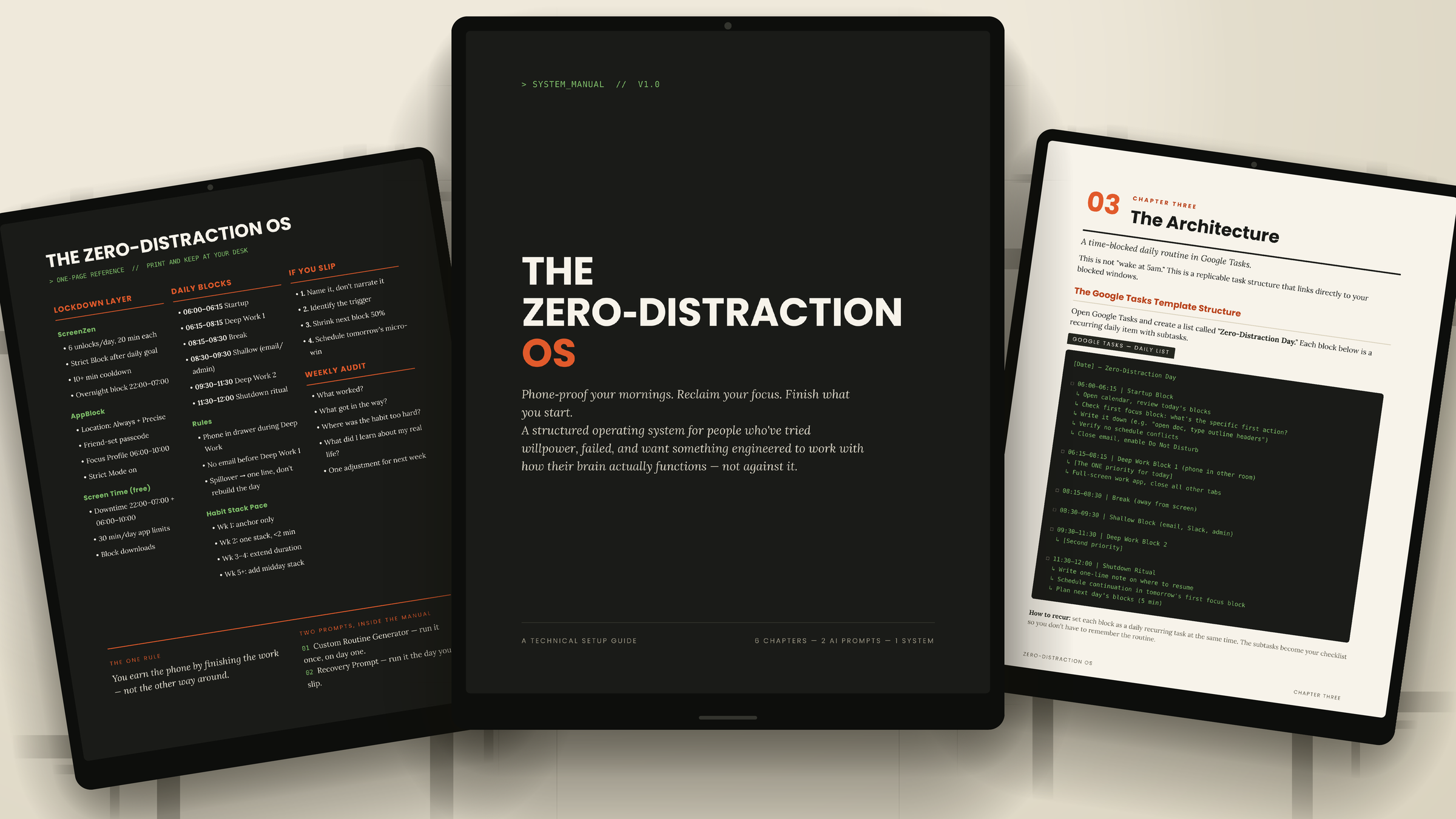 The Zero-Distraction OS