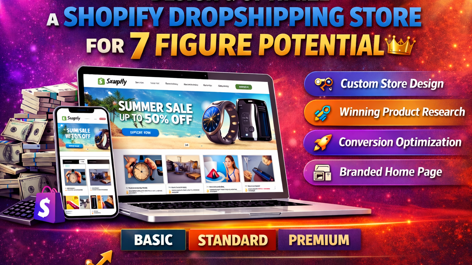 Shopify & Dropshipping Store Design