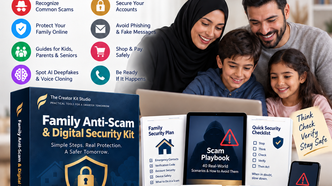 Family Anti-Scam & Digital Security Kit