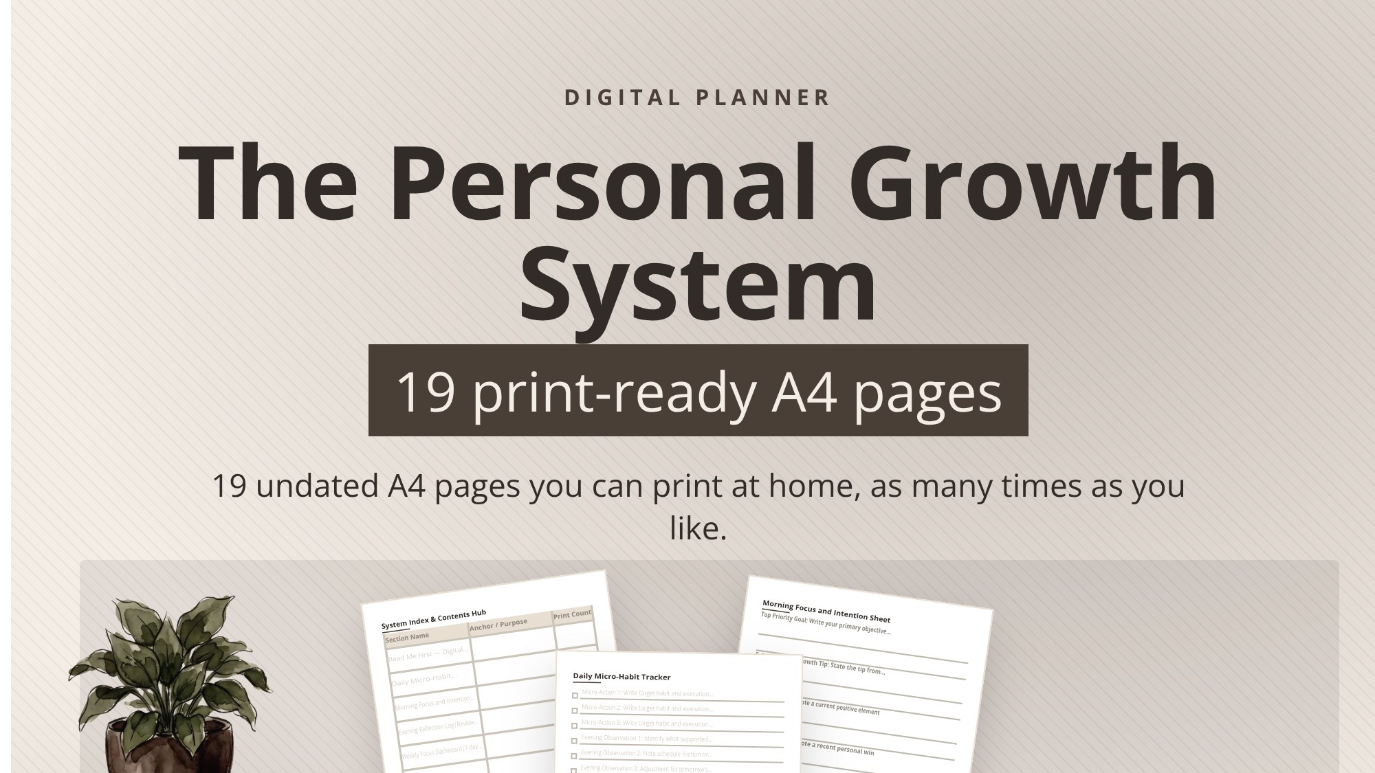 The Personal Growth System