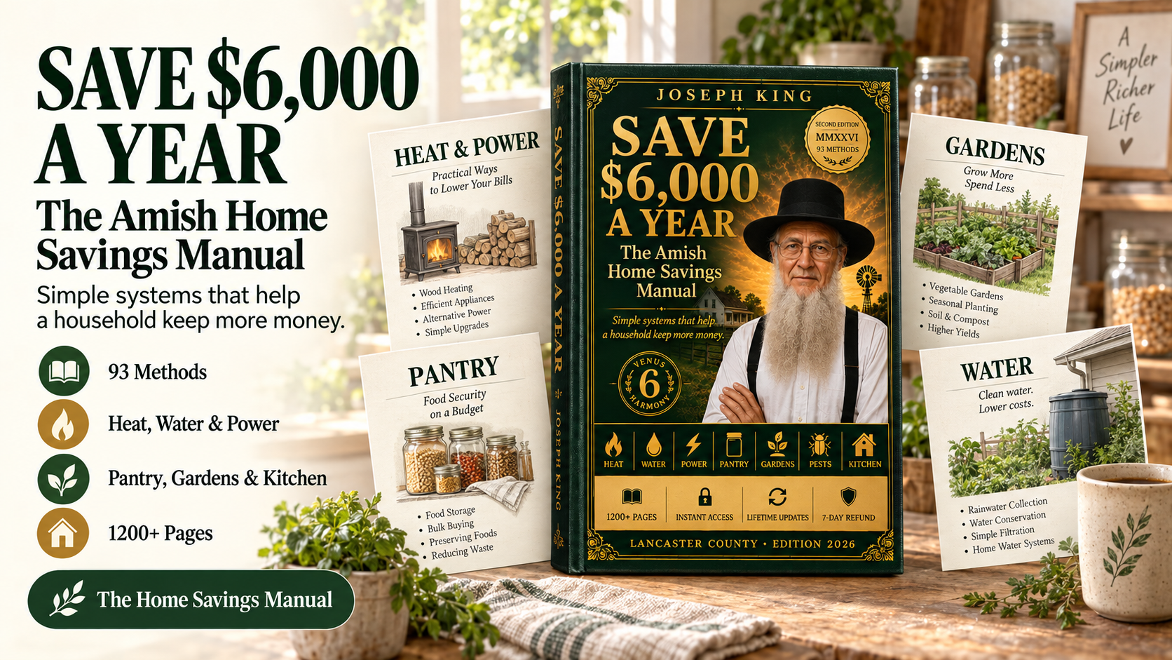 The Amish Home Savings Manual: Second Edition