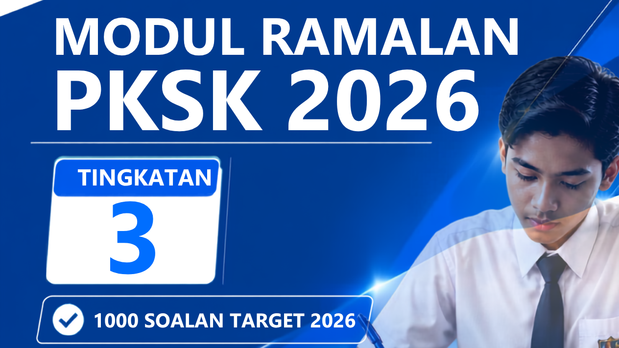 Tingkatan 3: SBP & MRSM Entrance Exam Practice Bundle 