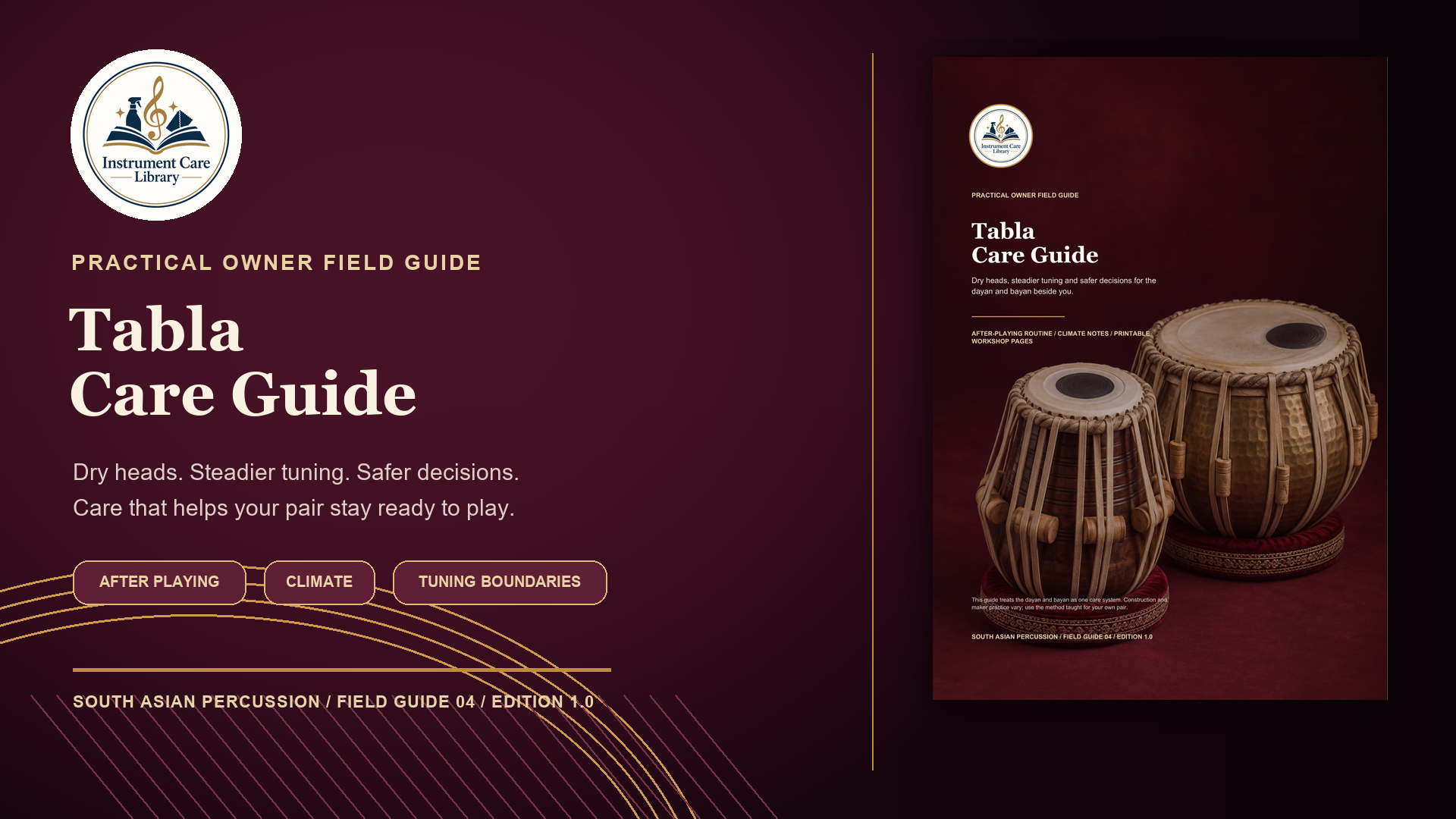 Tabla Care Guide