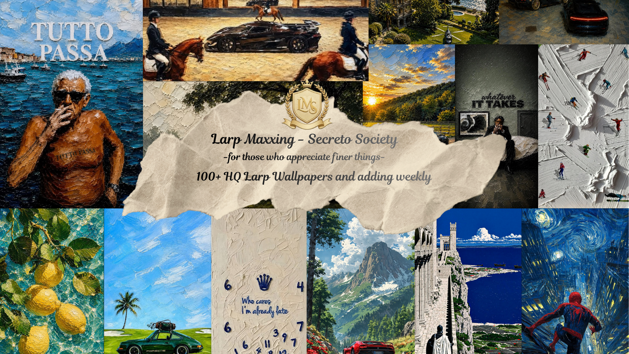 Larp Maxxing Wallpapers