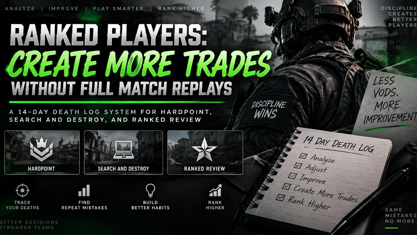 Stop Untraded Deaths in Ranked CoD
