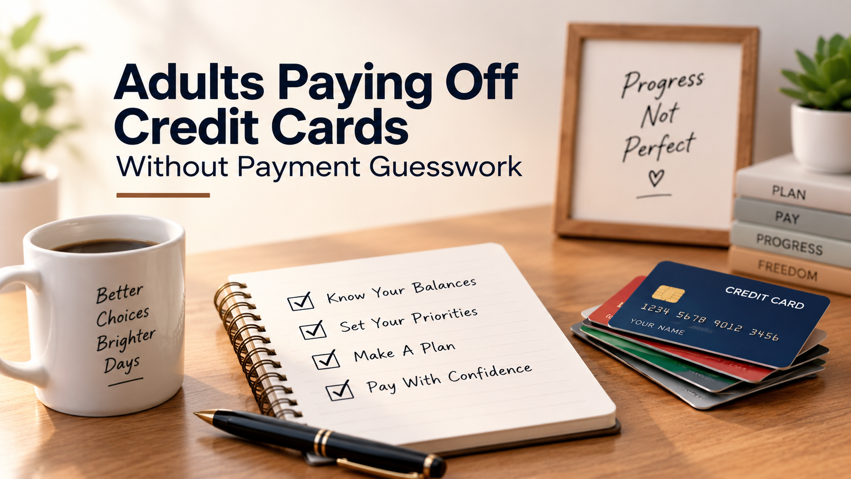Adults Paying Off Credit Cards Without Payment Guesswork