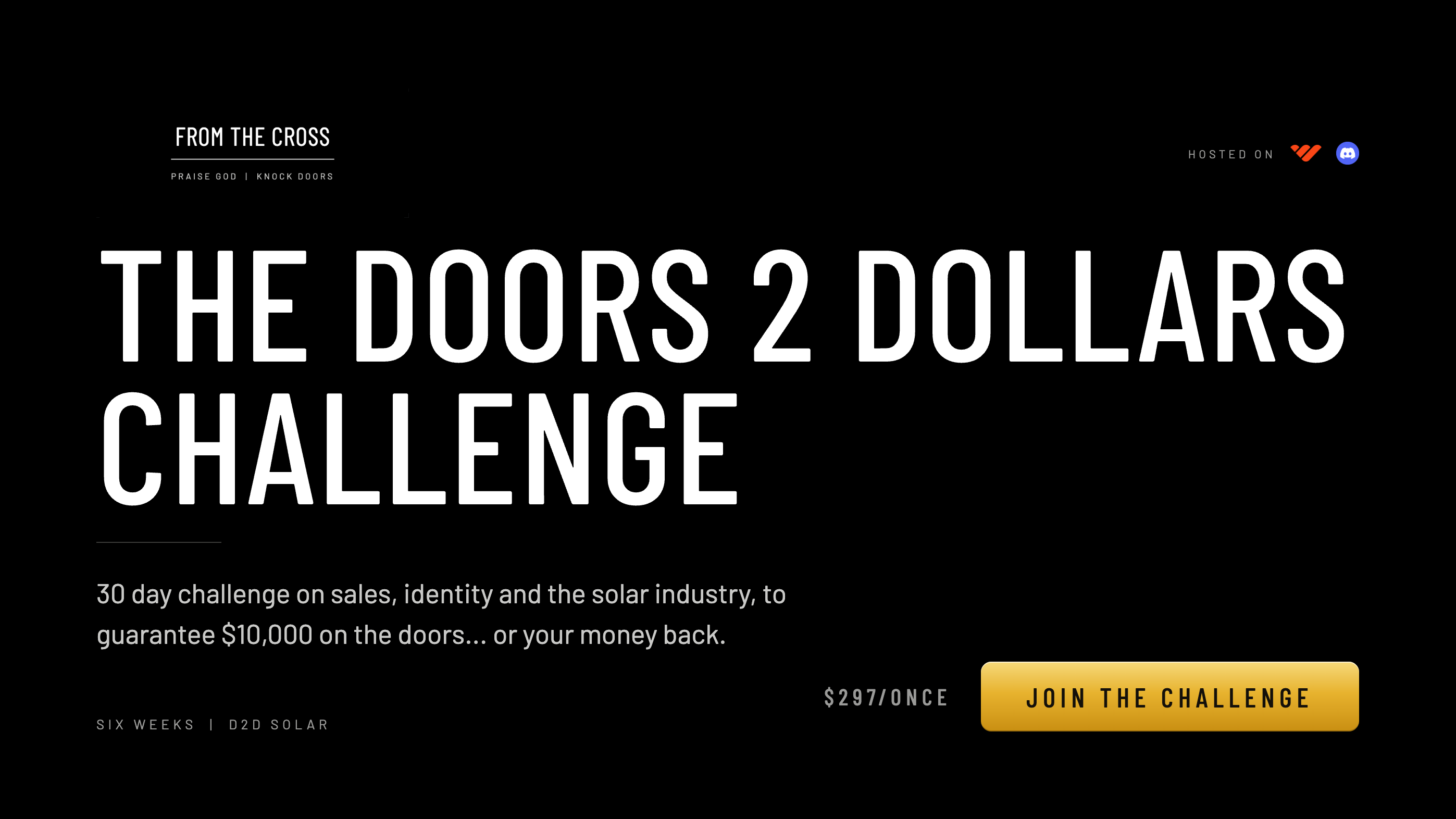 The Doors 2 Dollars Challenge