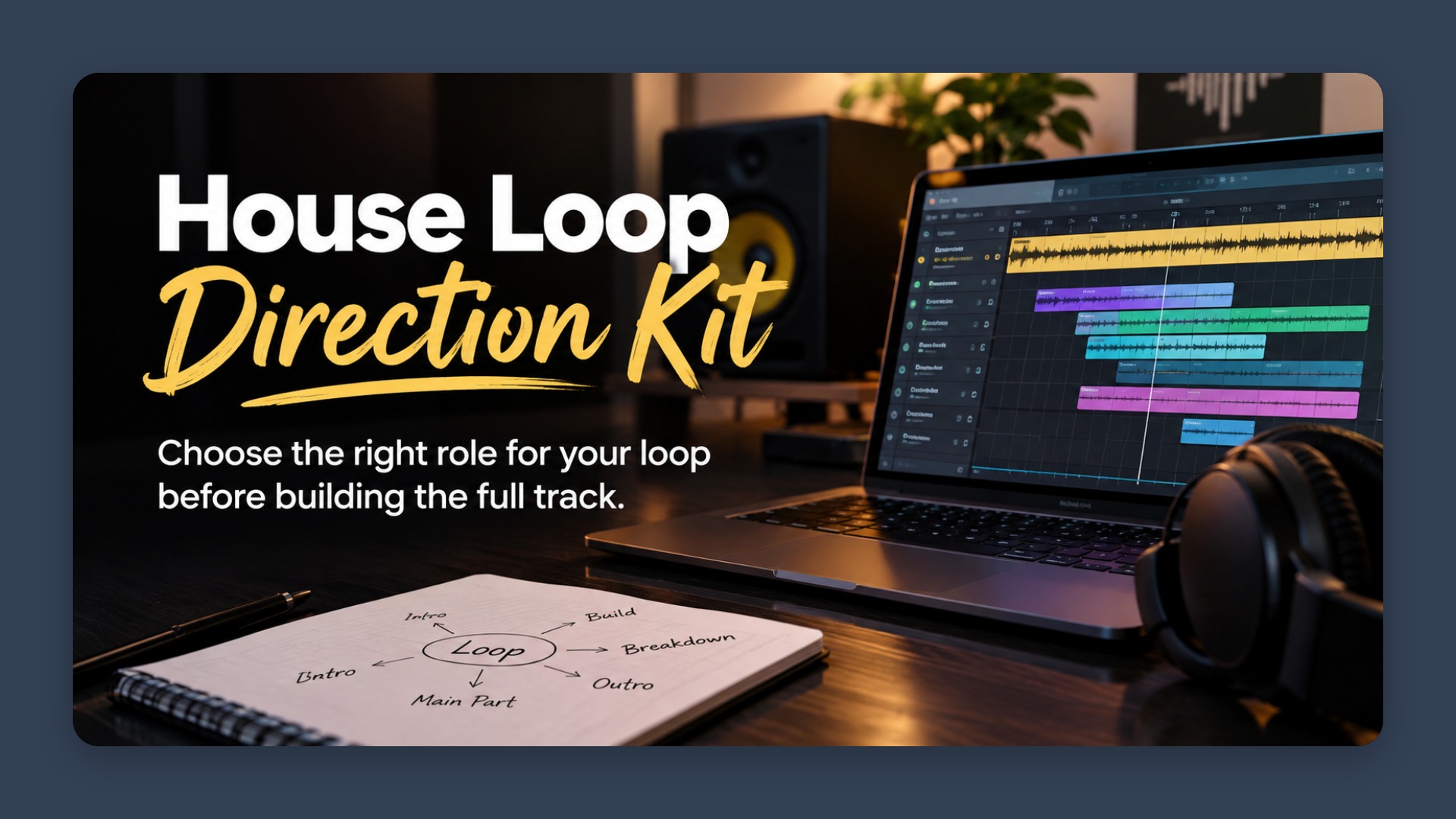 Loop to Finished Track: The Beginner House Producer Arrangement Worksheet
