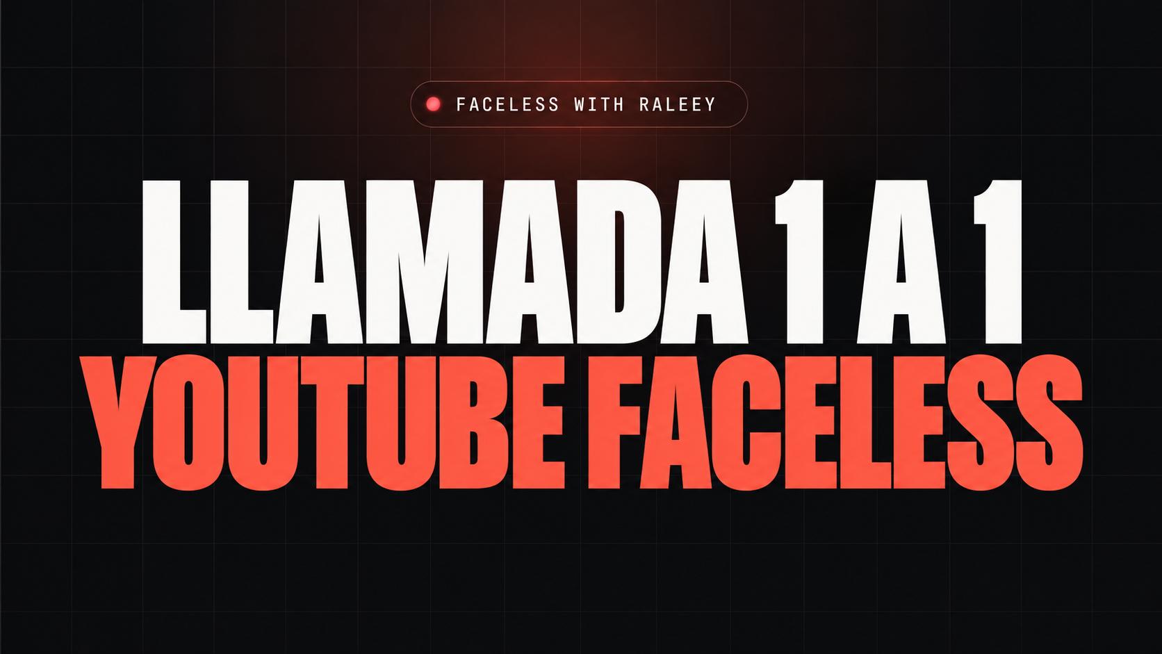Llamada 1 a 1 Con Raleey | YouTube Faceless 