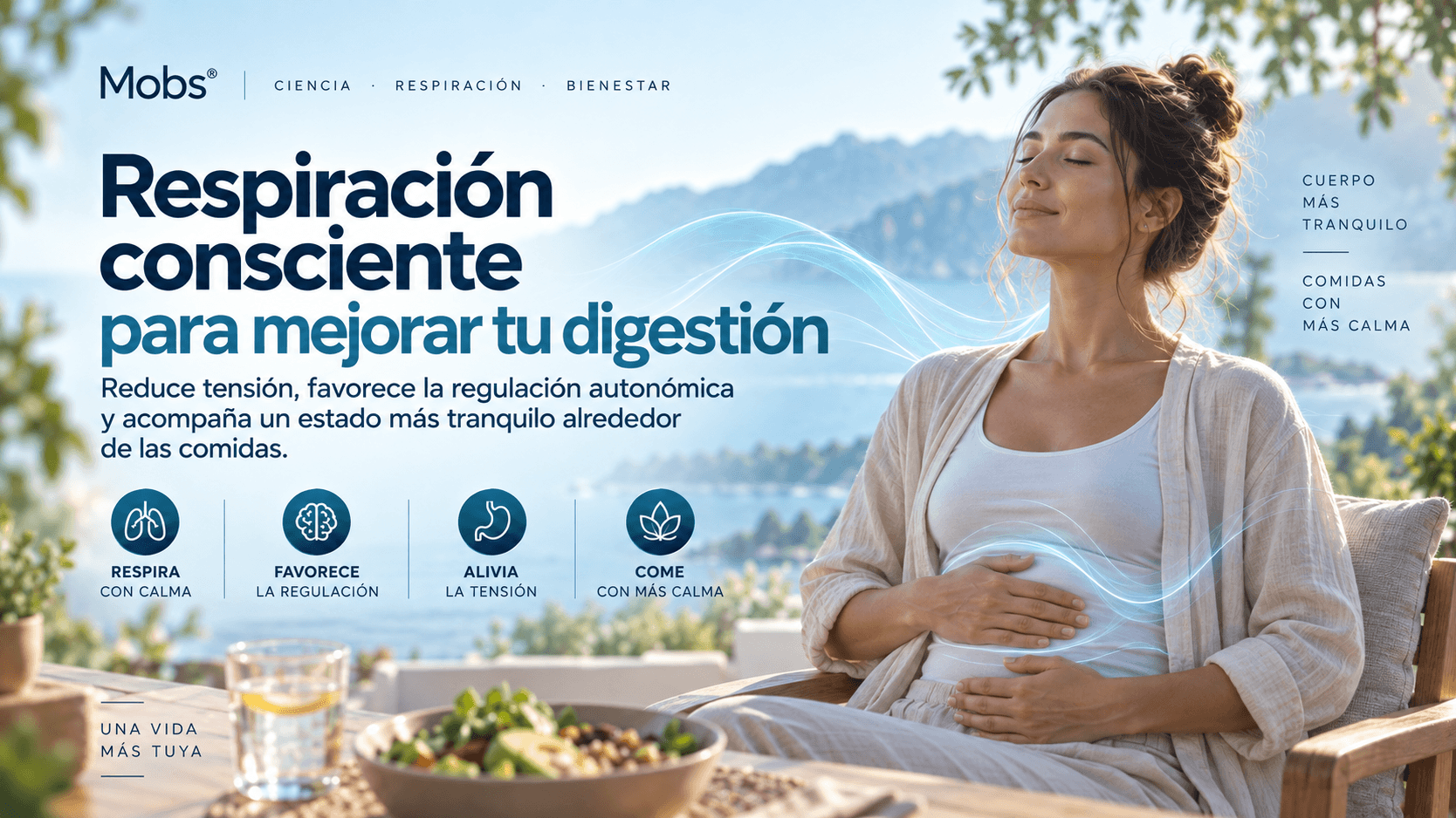Respiración consciente para mejorar tu digestión
