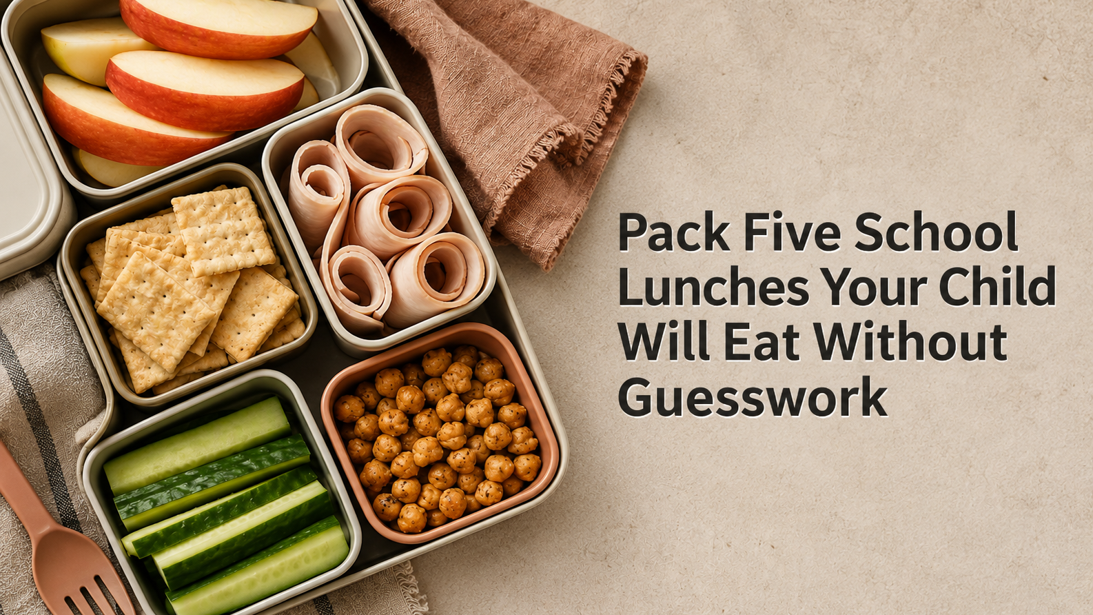 Pack Five School Lunches Your Child Will Eat Without Guesswork