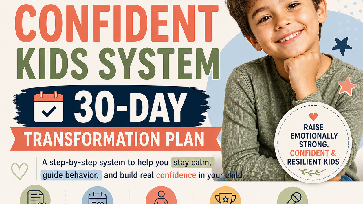 The Calm Child Blueprint™ A 30-Day Premium Digital Parenting & Emotional Develop