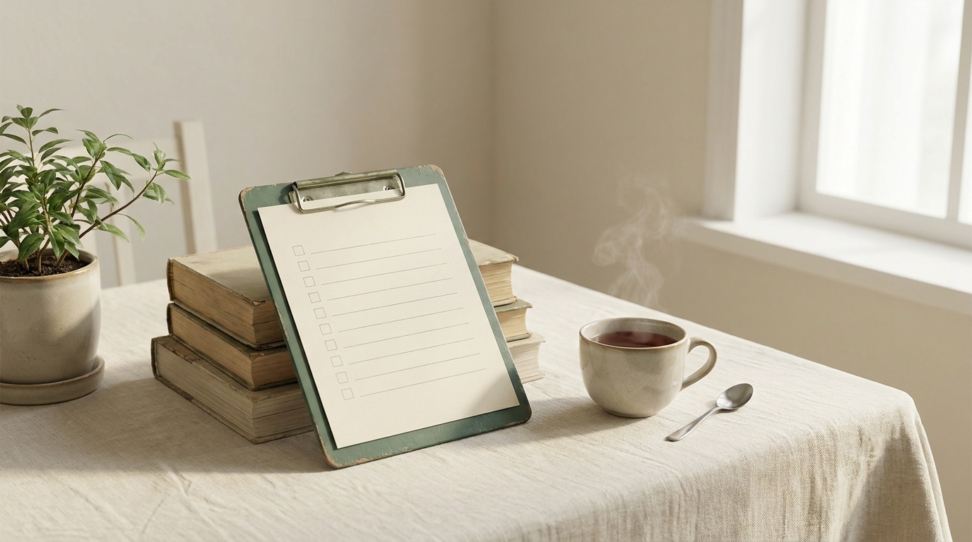 Household Record Update Checklist