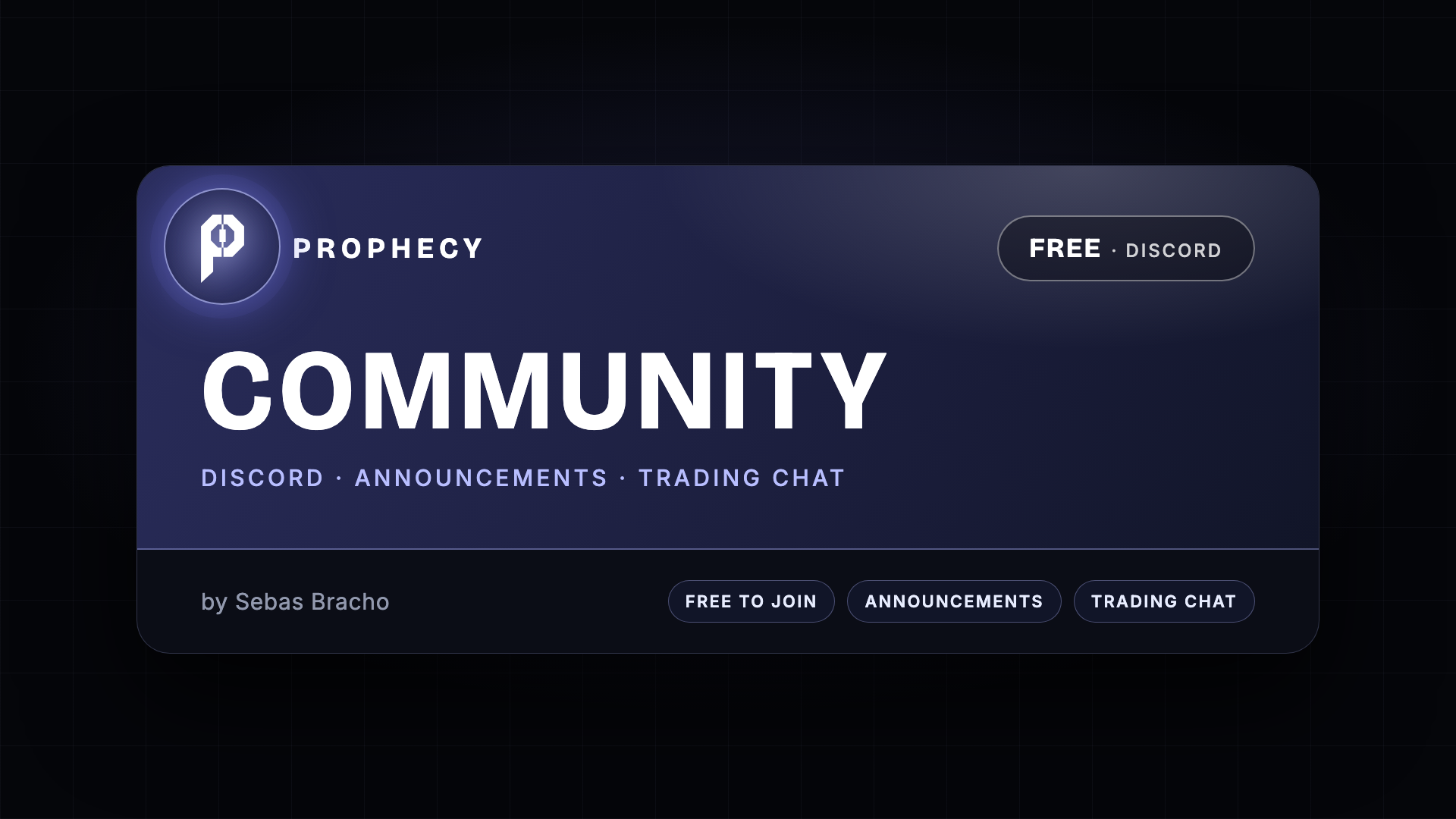 Prophecy Community