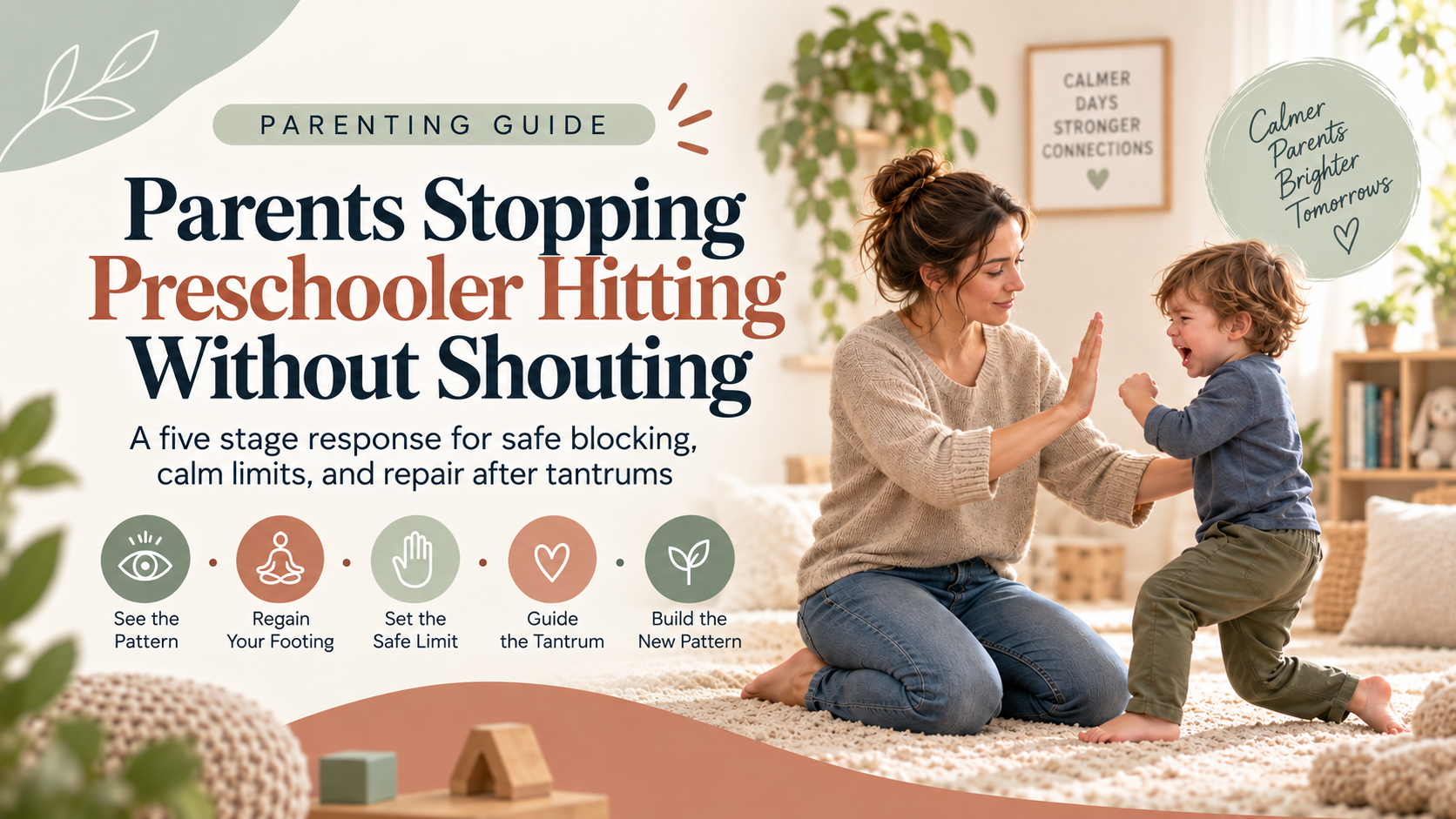 Parents Stopping Preschooler Hitting Without Shouting