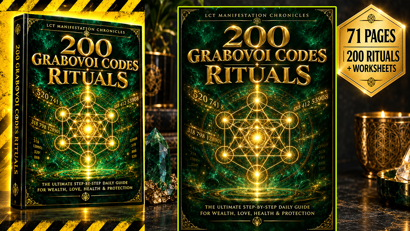 200 Grabovoi Codes Rituals: 71-Page Master Manual