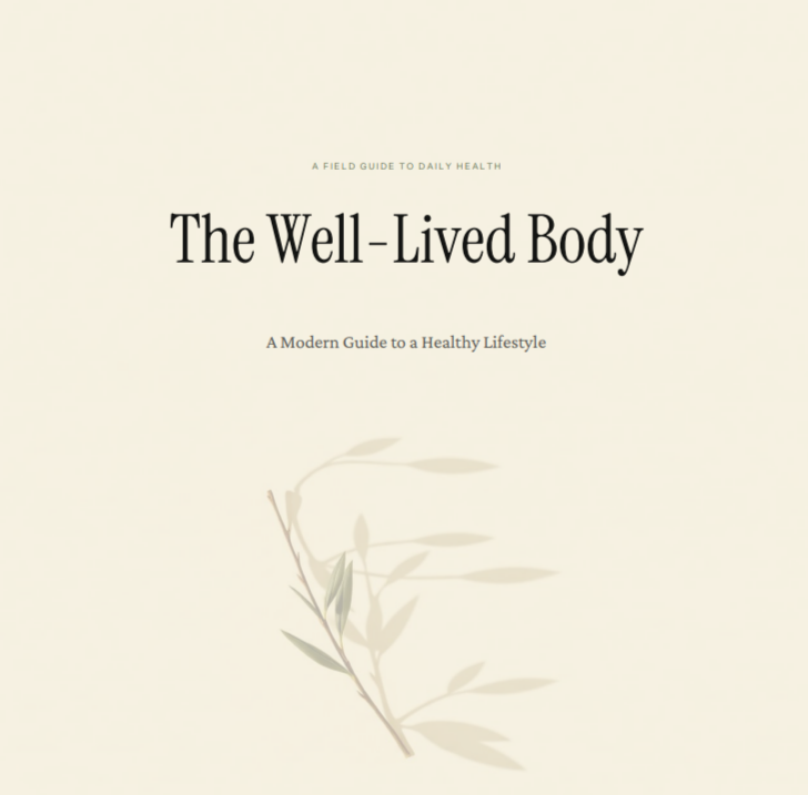 The Well-Lived Body | An Exclusive Ebook