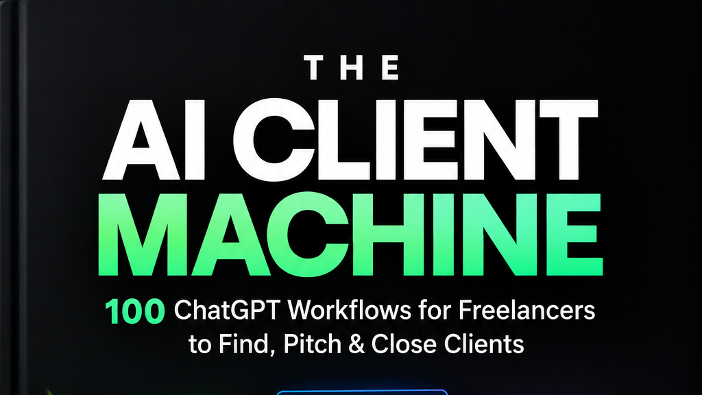 Get Clients With ChatGPT: 100 Copy-Paste Prompts for Freelancers