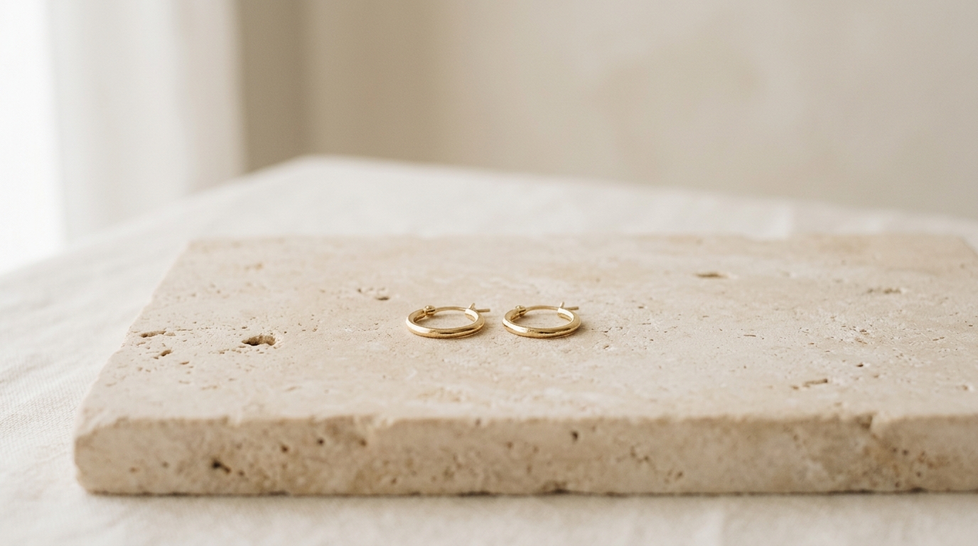 Arc Hoop Earrings