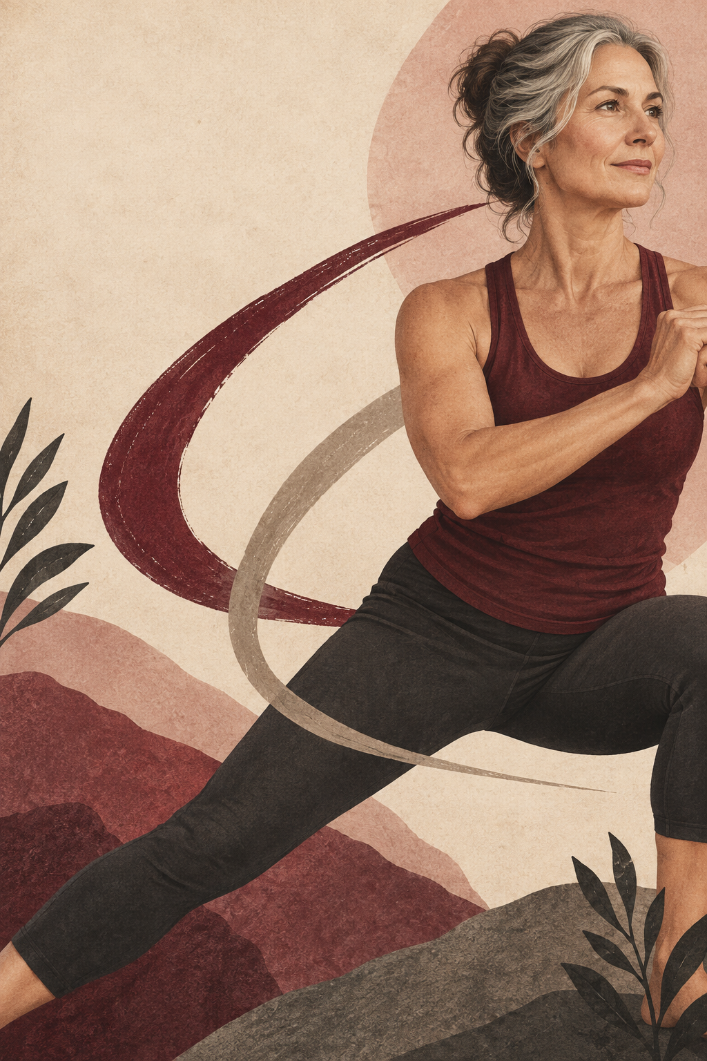 Women Over Forty Five Exercising Consistently Through Fluctuating Symptoms