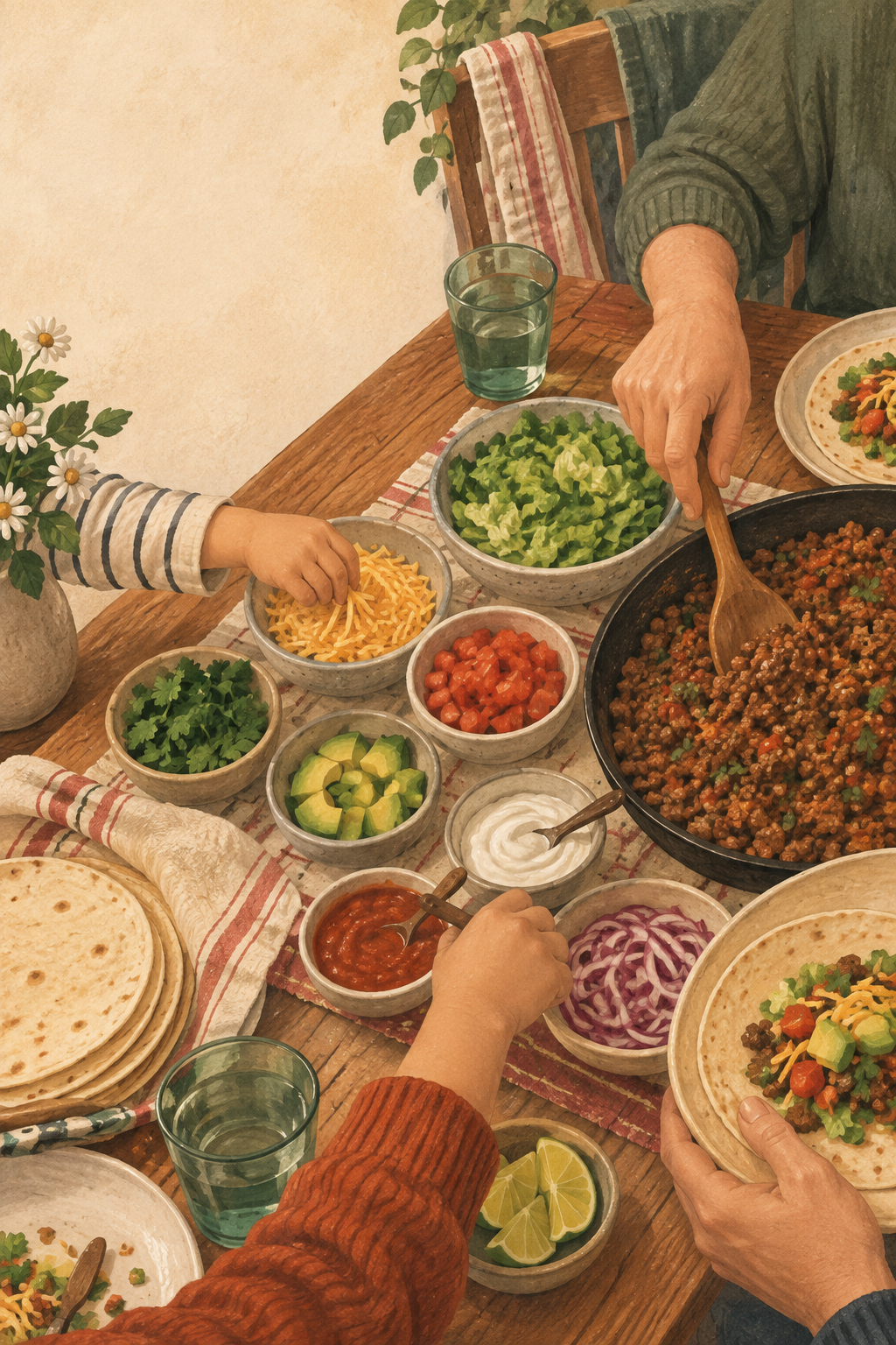Selective Eaters Sharing Family Dinners without Separate Meals