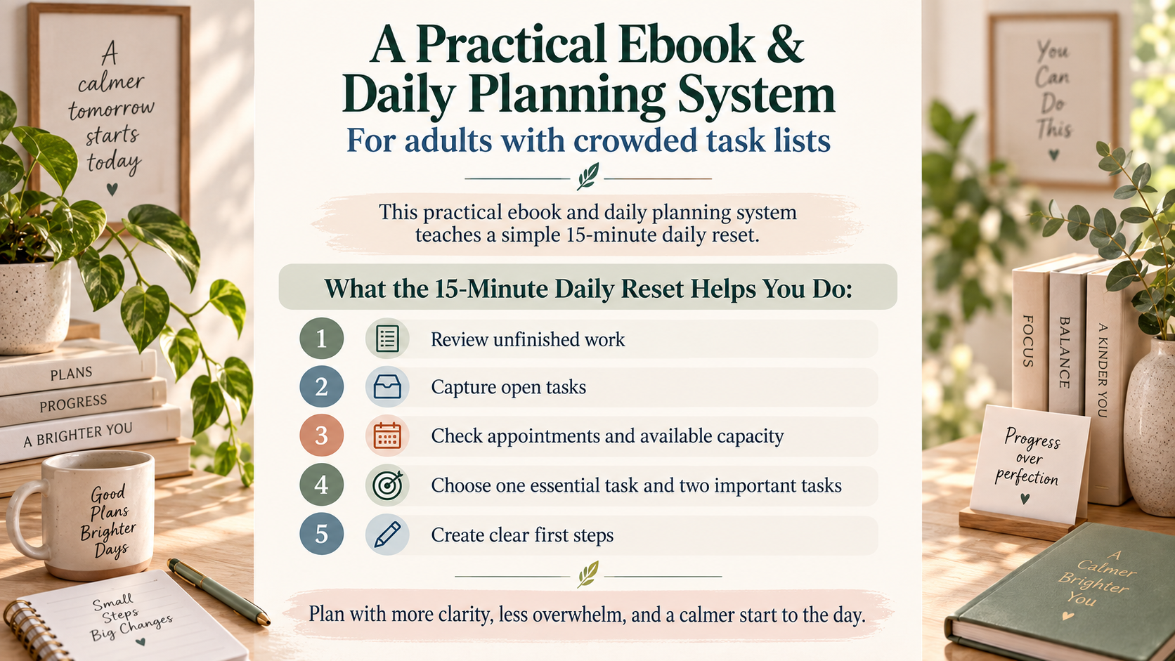 Choose Three Priorities Without Carrying Yesterday's List