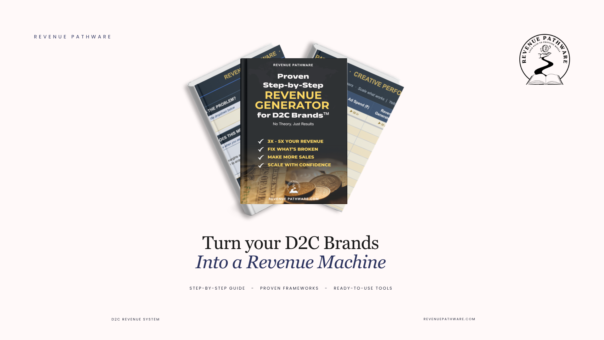 Proven Step-by-Step Revenue Generator for D2C Brands™ | Step-by-Step Guide+Tools