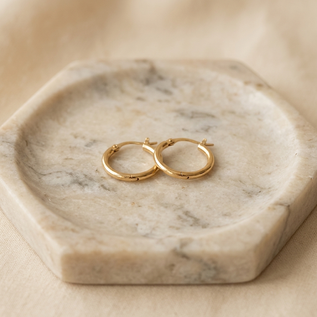 Everyday Gold Hoops