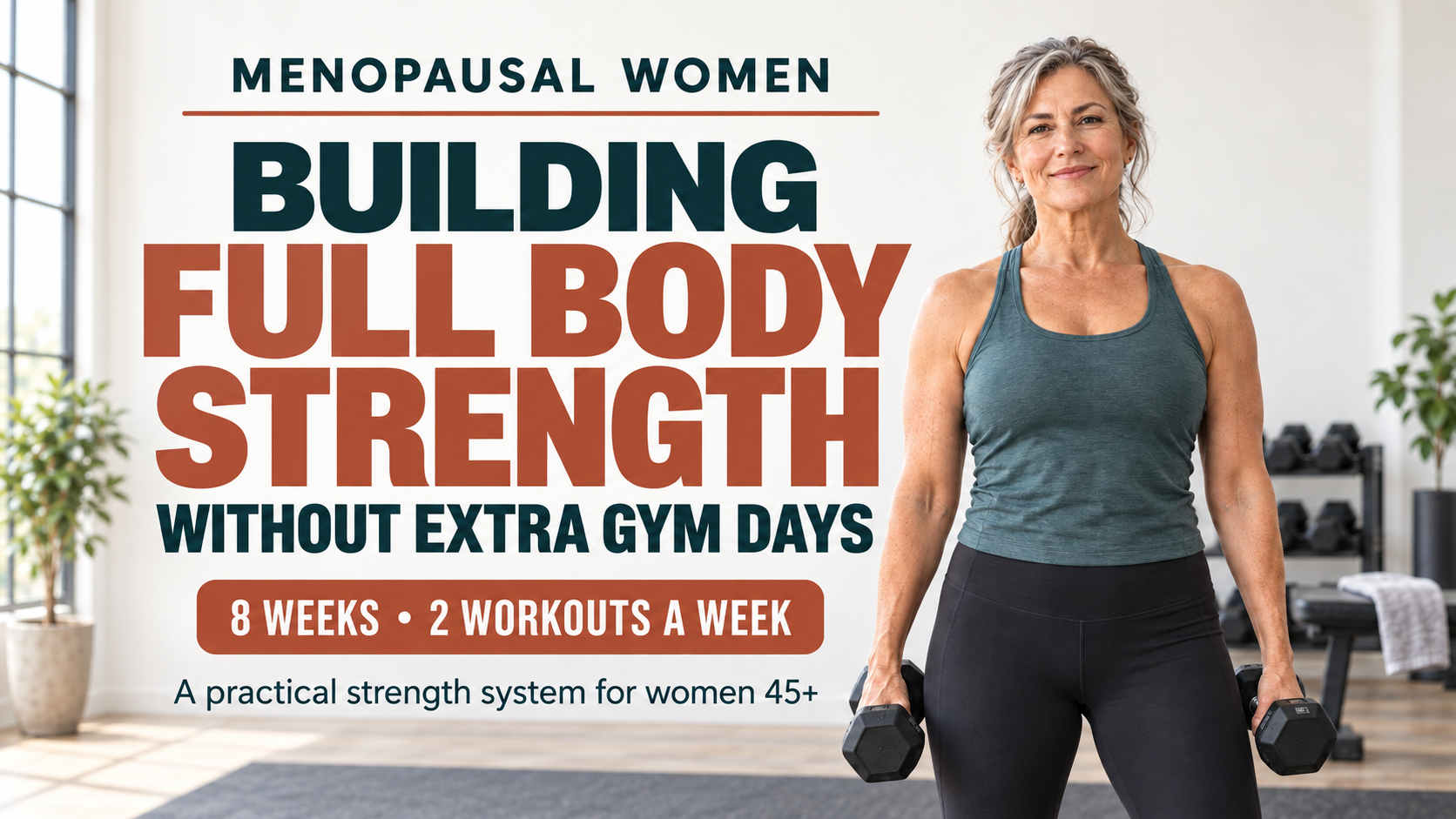 Menopausal Women Building Full Body Strength Without Extra Gym Days