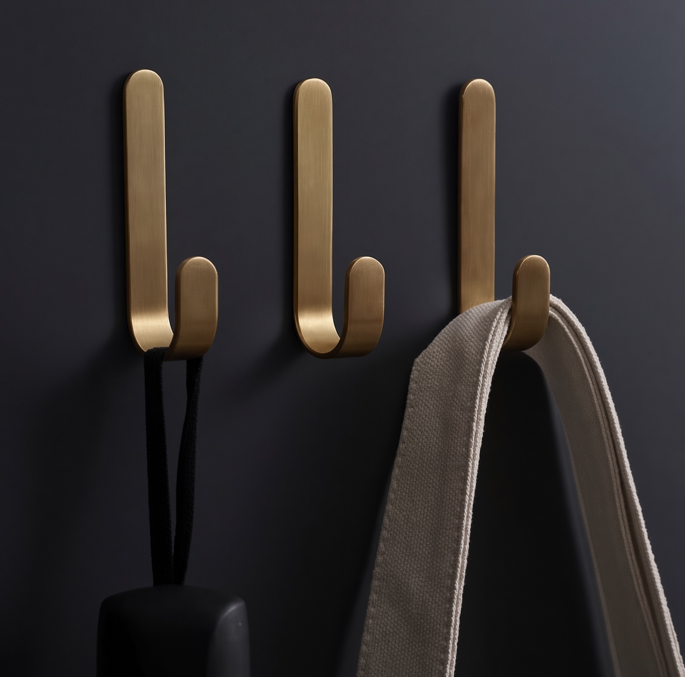 Lustre Brass Hooks