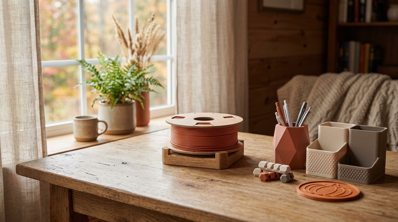 Autumn Desk STL Pack