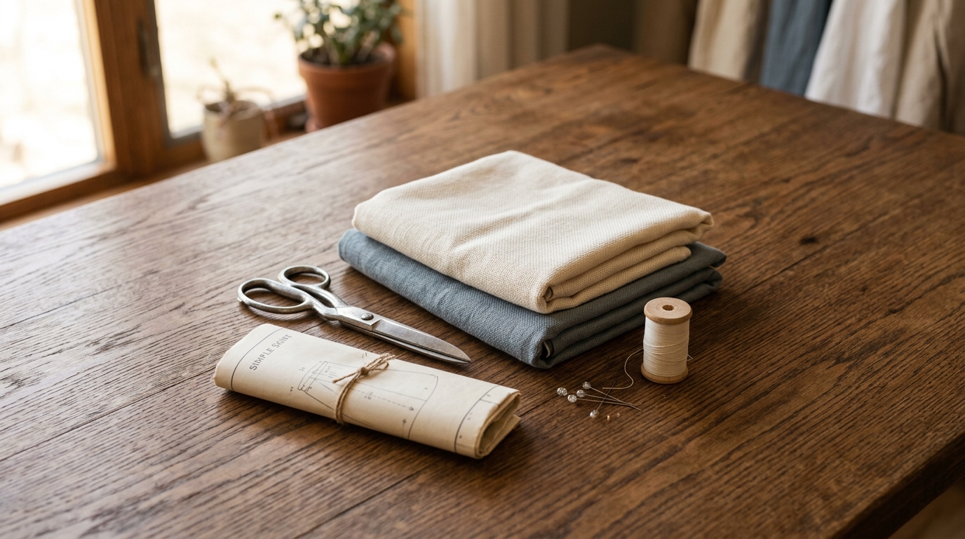 Five Wearable Wovens: A Beginner's Sewing Roadmap