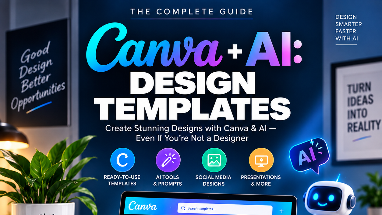 Canva + AI: Design Professional Products in a Weekend