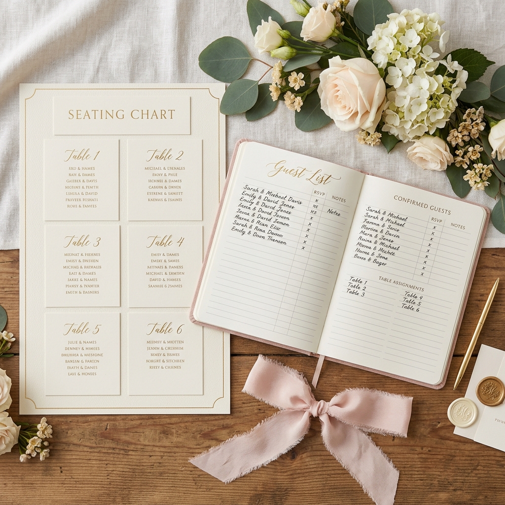 Guest List & Seating Planner