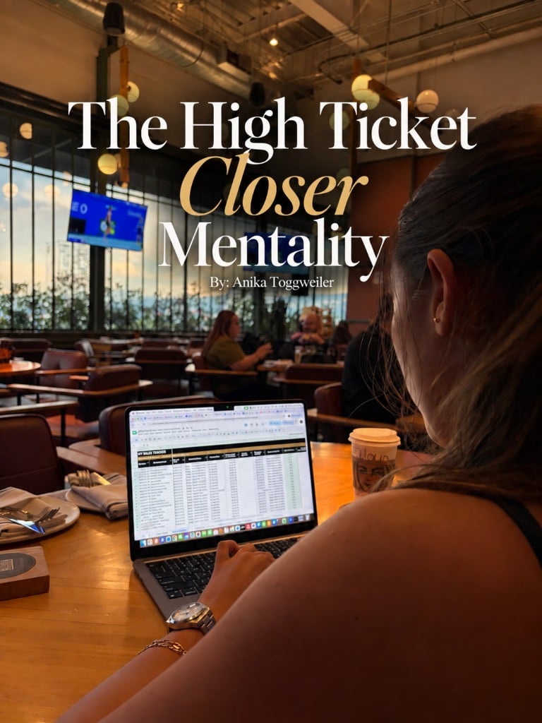 THE HIGH-TICKET CLOSER MENTALITY