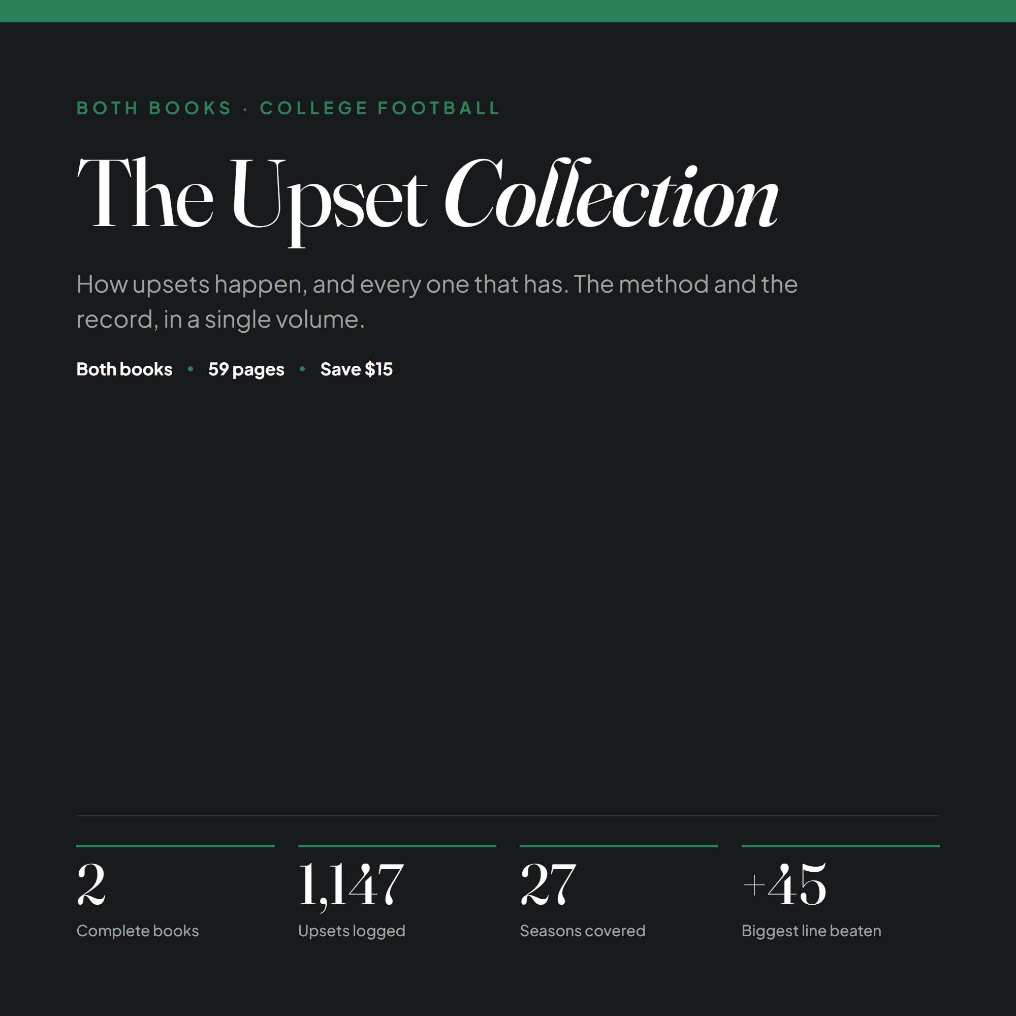 The Upset Collection