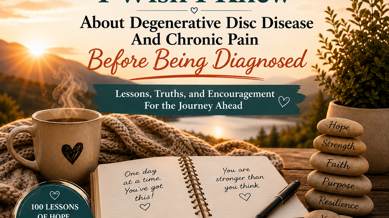 100 Things I Wish I Knew About Degenerative Disc Disease and Chronic Pain