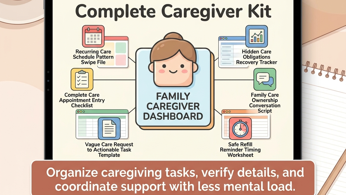 Family Care Organization Kit