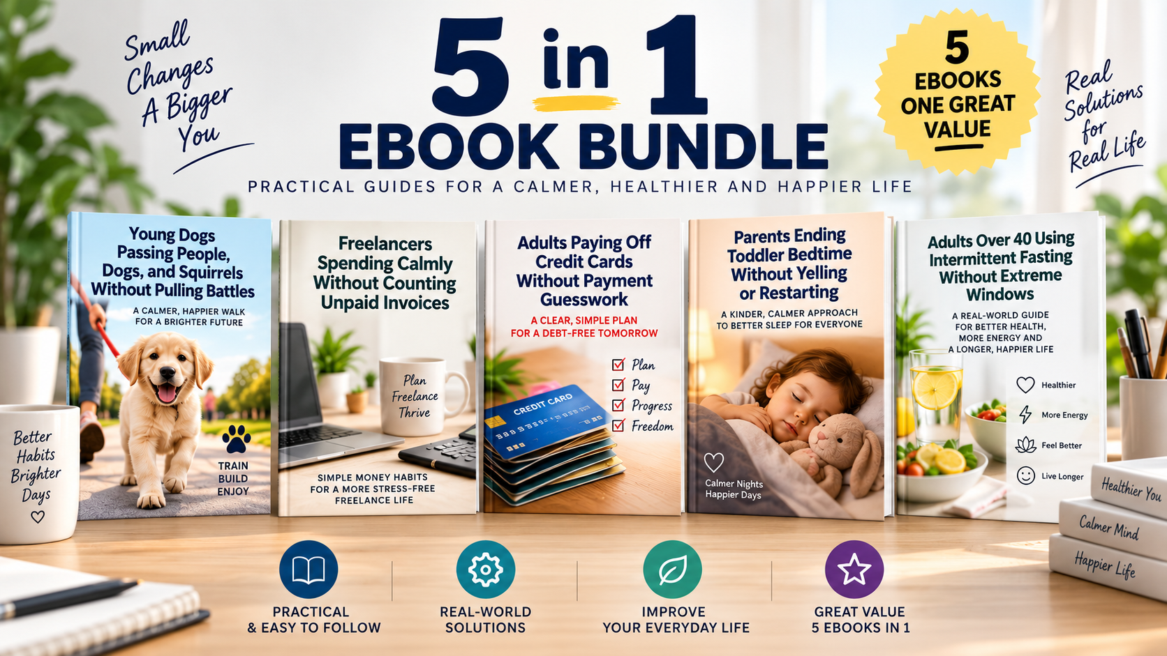 All 5 Ebooks Bundle