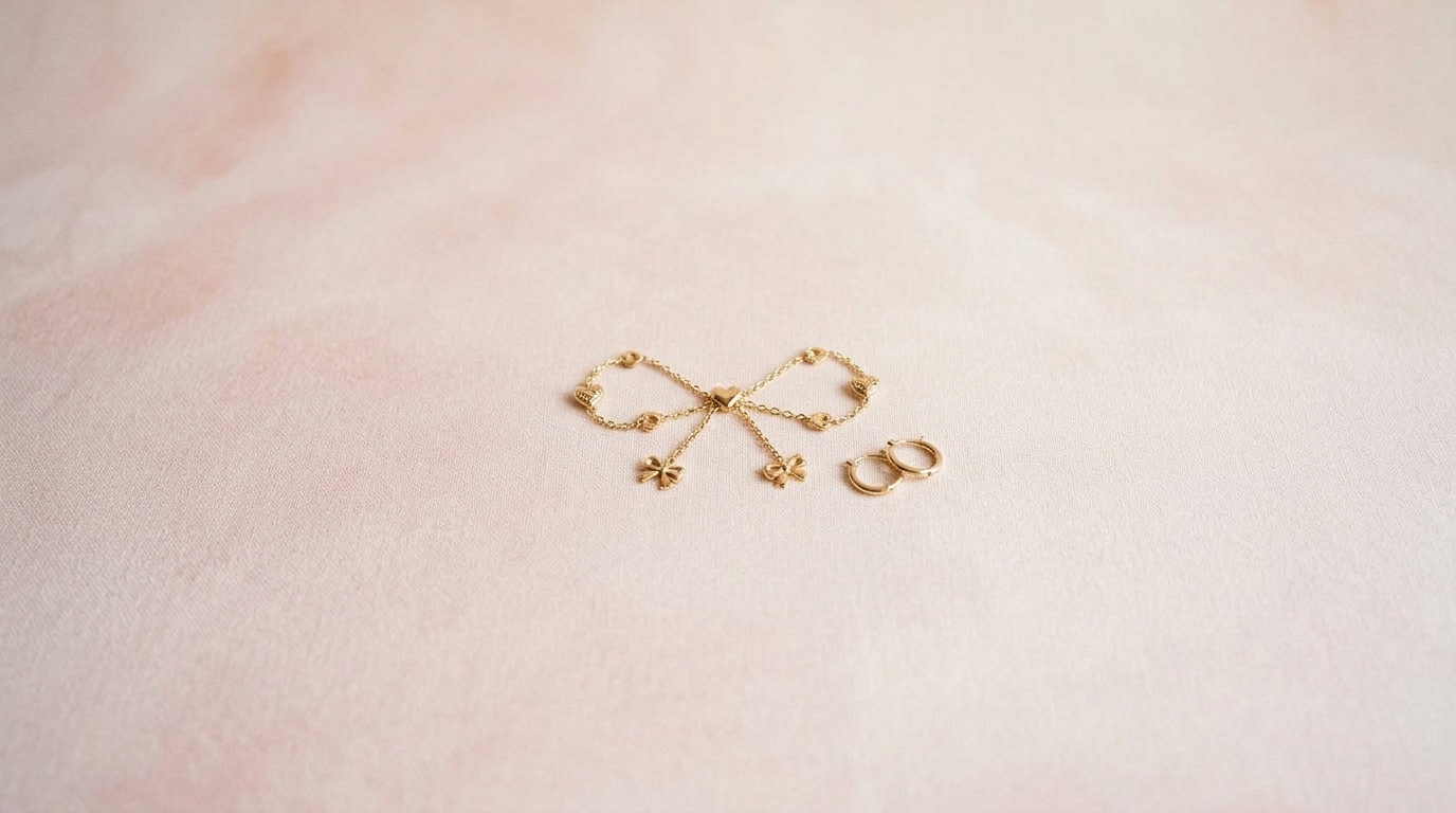 Gold Charm Bracelet