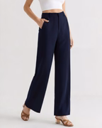 SERENA PANTALON JAMBE LARGE