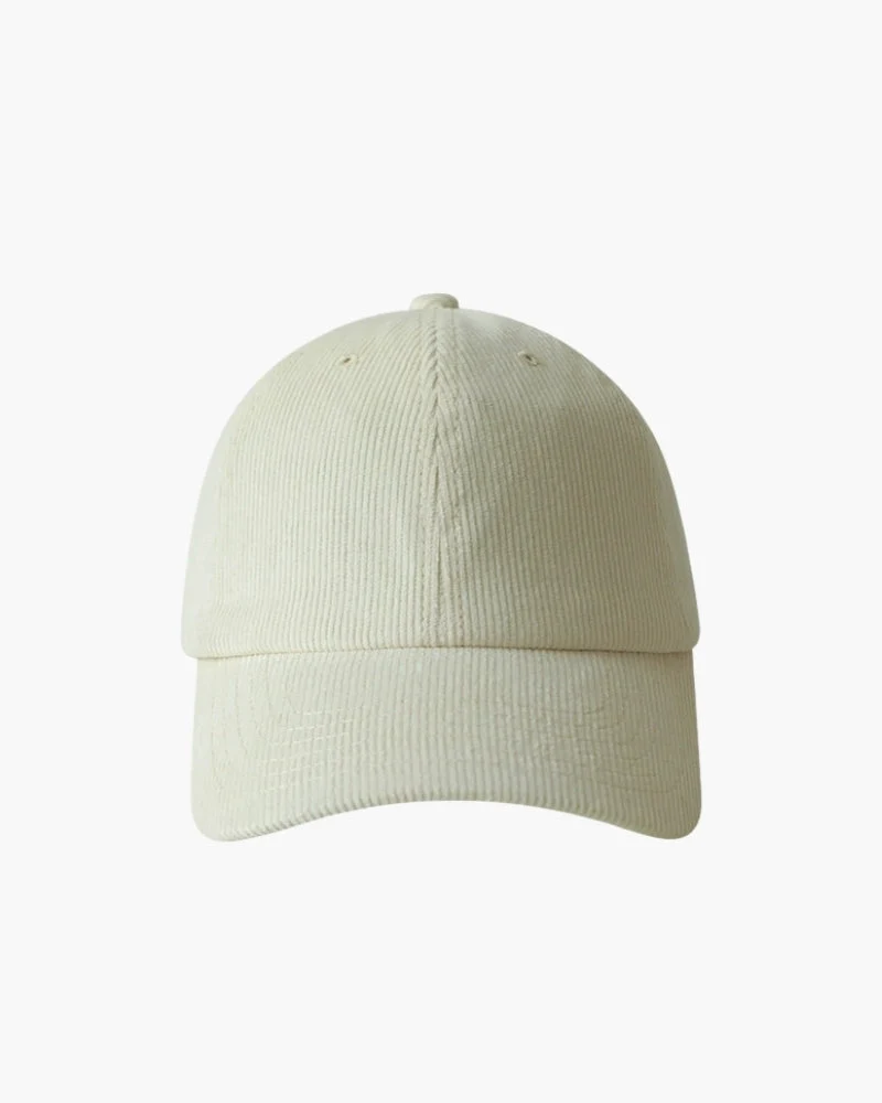 CASQUETTE VELOURS CÔTELÉ