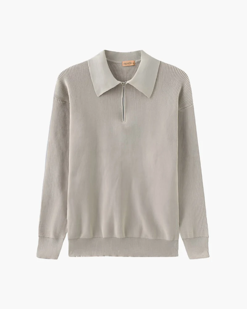 CESARE PULL DEMI-ZIP